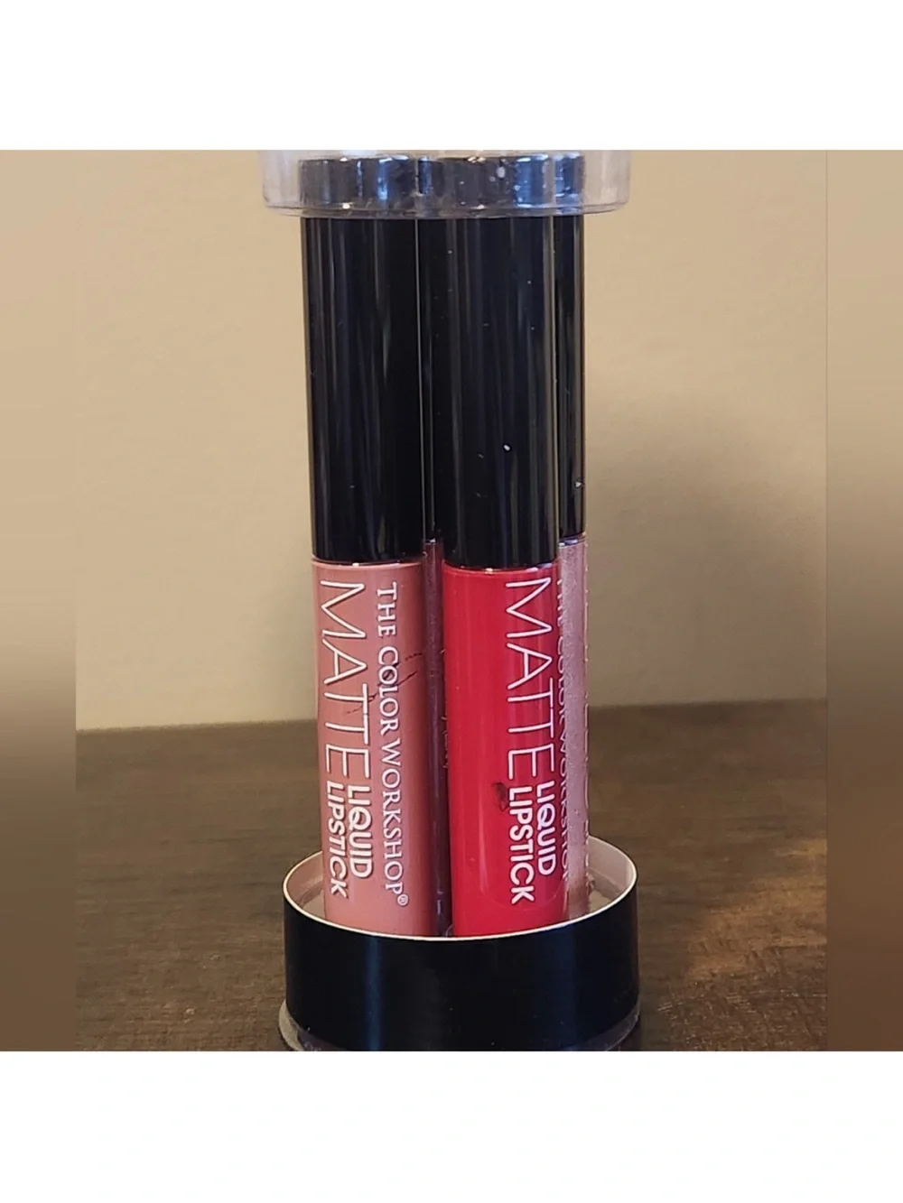 The Color Workshop Liquid Lipstick Duo - Metallic Rose & Dusty Mauve